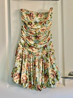 Saltwater Luxe Strapless Mini Dress